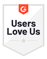 G2 Users Love Us badge.