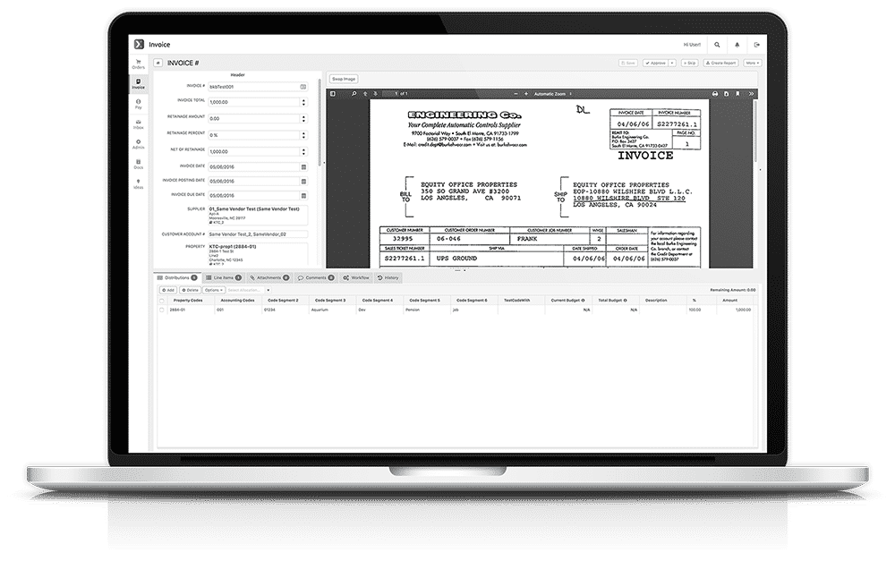 automated invoice processing software