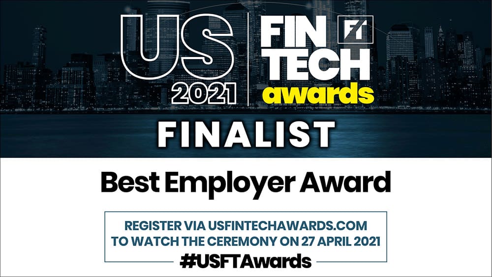 US FinTech Awards 2021 Finalist