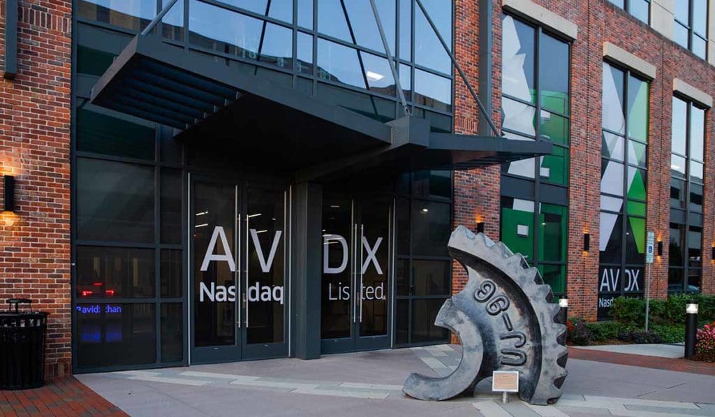 AvidXchange Main Entrance