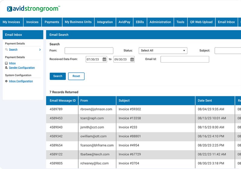AvidStrongroom Screenshot