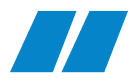 Blue quotation mark