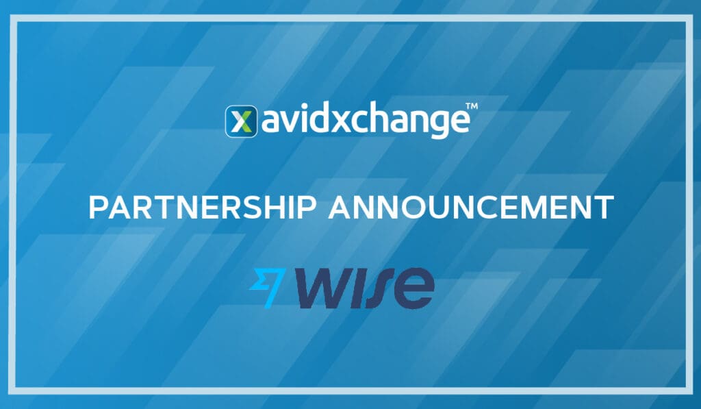 AvidXchange Partnership Announcement Wise