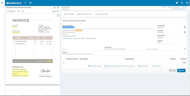 AvidAscend Screenshot
