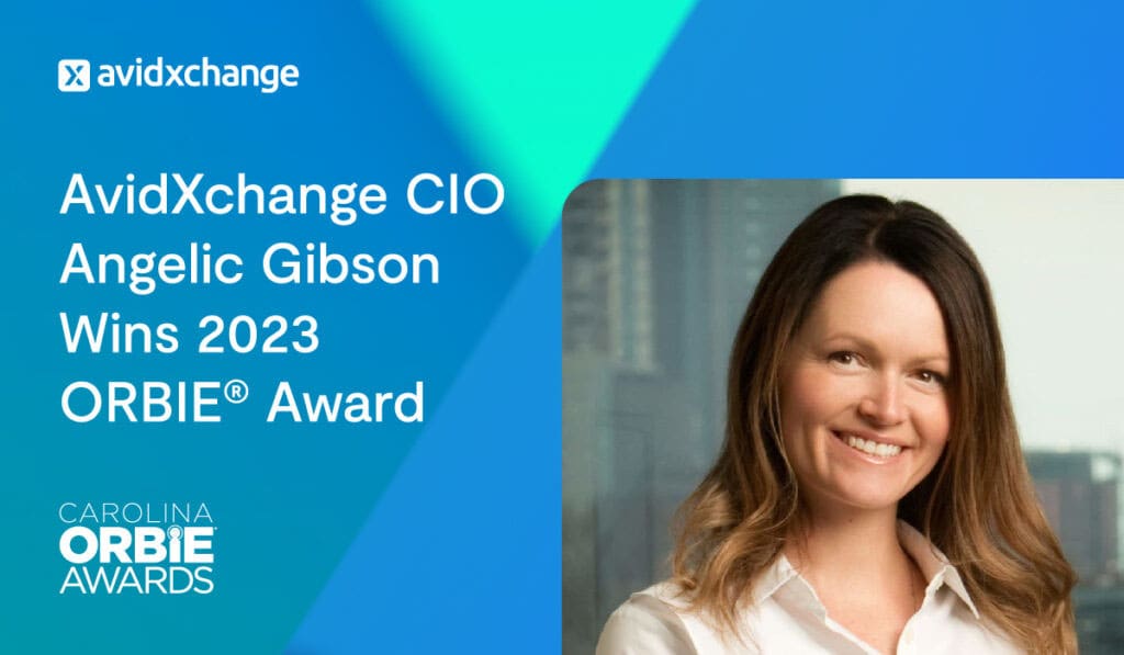 AvidXchange CIO Angelic Gibson Wins 2023 Orbie Award