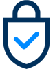 Protected from fraud icon