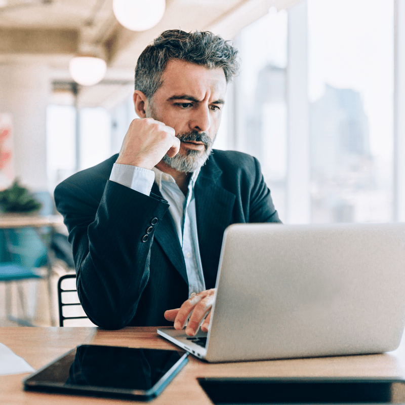 man at laptop