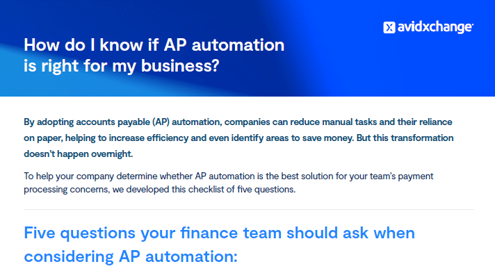 How Do I Know If AP Automation Is Right for My Business?
