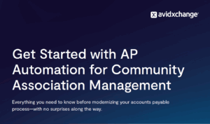 eBook cover for Get Started with AP Automation for Community Association Management
