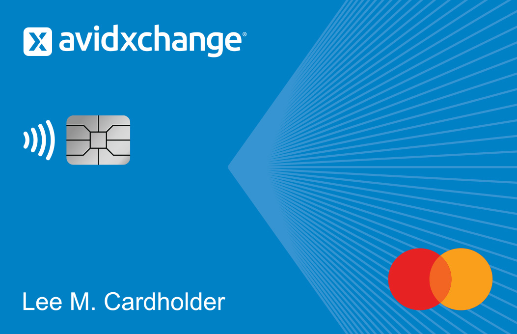 AvidSpend card