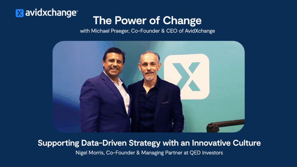 A thumbnail image promoting a new episode of The Power of Change podcast featuring a photo of host Michael Praeger and guest Nigel Morris